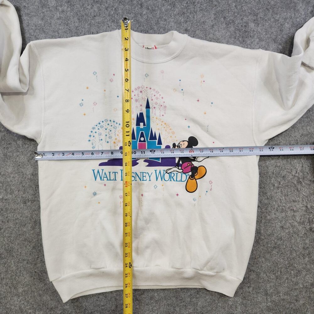 VTG Walt‎ Disney World Sweatshirt Mens XL Mickey Mouse Crewneck Pullover 90s USA - Picture 9 of 15